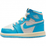 Air Jordan 1 Retro High OG TD UNC Reimagined Beebi tossud Sinine Tume-Pulbrisinine Sail FD1413-402 23.5