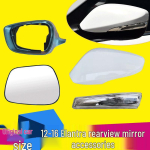 Hyundai Elantra (2012-2016) Tahavaatepeegli suunatule klaasi raam Turn Signal Light - Right Passenger