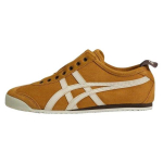 Onitsuka Tiger Mexico 66 Slip-On Nahast Spordijalatsid Libisemisvastased Vastupidavad Madalad Vabaajajalatsid Unisex toss Kollane 1183A438-201 40