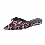 Moodsad Leopardist Korterid Sandaalid Terava Ninaga Naiste Sandaalid Mules Kingad Suvi Br&auml;nd 2025 Trend Kleitkingad Seksikad Disainer Sandaalid Naistele 35 leopard