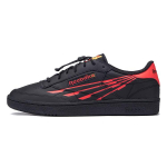 Reebok Club C Seeria Mitmek&uuml;lgsed Mugavad Klassikalised Vastupidavad Madalad Tennised Meeste tossud Must Punane 100034257 42