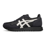 Asics Tiger Runner II Madalad Retro Spordikaduaalsed Jalan&otilde;ud Unisex Tossud Must Kreemjas 1203A956-001 45 black