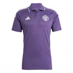Adidas Manchester United Tiro 25 V&otilde;istluspolo S&auml;rk Aurora Ploom/Must/Valge Meeste Topid Punane JP3105 M