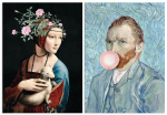 Van Goghi portreeplakatite komplekt 21x29,7 cm A4