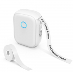Kaasaskantav Mini Printer Termoprinter Kleepkleepsu M&auml;rgistusmasin P12 Sildimasin v&otilde;i 1PK Pidev Silditeip roheline