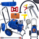 Rosfix v&auml;rvipritsiseade Blue Strong Storm BSS08 &ndash; Harjadeta mootor 4500W | Maksimaalne r&otilde;hk 22MPA | Voolukiirus 28L/min