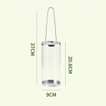 Kaasaskantavad roostevabast terasest grillpuurid, grillkorv, matka pikniku toiduvalmistamisn&otilde;ud, v&auml;likasutuseks, &uuml;mmargune grill, l&otilde;kke grillrest, rullitav grillkorv