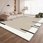 Moodne geomeetriline vaip elutuppa Moodne lihtne stiil Kaunistus Pehmed suured vaibad Magamistuba Voodi k&otilde;rvale Libisemisvastased pestavad p&otilde;randamatid 80*120cm