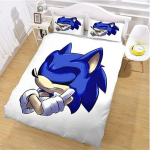 Sonic Kolme Seeria, Kolmeosaline Voodipesu Kodutekstiili Komplekt EU Single 135x200cm