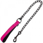 Ceinture Cha&icirc;ne - GLORIA - Classique - Noir - Confort en caoutchouc - Acier chrom&eacute; durable roosa