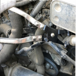 Voolikuklambri tangid auto veetoru eemaldamise t&ouml;&ouml;riist k&uuml;tuse jahutusvedeliku jaoks vooliku toruklambrid, paksemad k&auml;epidemed suurendavad tugevust straight silver