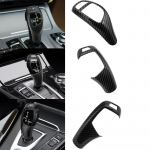 Auto k&auml;iguvahetusnupu katte trimmi s&uuml;sinikkiust stiilis kleebis BMW F20 F30 F31 F34 X5 F15 X6 F16 X3 F25 X4 F26 jaoks C Model