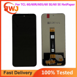 LCD-ekraan ja digiteerija t&auml;iskomplekt TCL 60 T521H/60R T519H/605 T517D/ 60 SE T517H/60 SE NxtPaper T521K jaoks