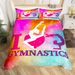 V&otilde;imlemine Tekikate T&auml;is Kuninganna, V&otilde;imleja Tantsija Tekikate V&otilde;imlejale Kingitus, T&auml;htis Taevane Voodipesu Komplekt Boho Lilleline Tekikate EU Single(135x200cm)