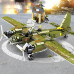 559 tk S&otilde;jaline Ju -88 Pommituslennuk Ehitusklotsid WW2 Helikopter Armee Relv S&otilde;dur Mudel M&auml;nguasjad ILMA KARBIITA