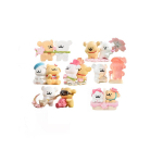 MINISO x XIANTIAOXIAOGOU Romantiline Kirsipuu &Otilde;ite Kogu Salakarp &Uuml;ksik Salakarp/T&auml;iskarp 6 tk Nukk Single Mystery Box (Random Pick)