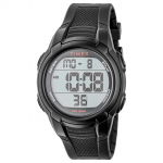 TIMEX T100 kvartsist 5 ATM veekindel must unisex k&auml;ekell, mehhanism, vastupidav, plastik, sihverplaat, TW5M58400, [autentne] must