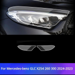 For Mercedes-benz GLC X254 300 260 2024 Accessories Exterior Headlight Anti-scratch TPU Protective film Anti-scratch film Smoky black