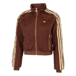 Adidas Originals Spordijooks Stiilne krae T&otilde;mblukk Pikkade varrukatega Jakk Naiste Jakid KS2871 M brown