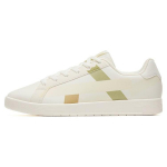 Anta BASIC Slip Resistant Abrasion Resistant Low top Skateboard Shoes Men's White Yellow 112248062-2 44
