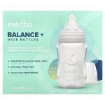 Evenflo s&ouml;&ouml;tmine, Balance+ pudel, lai, 0+ kuud, aeglane vool, 3 pudelit, 270 ml (9 untsi) Iga