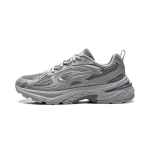 Li Ning Cushioning Slip Resistant Abrasion Resistant Breathable Support Lightweight Low top Casual Shoes Men's Gray AGLW003-4 43