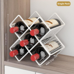 Lauale sobiv veiniriiul Sepistatud rauast hoiustamine White black
