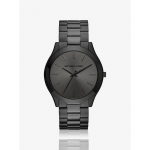 Michael Kors Suur Slim Runway Musta Tooniga K&auml;ekell MK8507 must