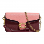 Coach Tabby 18 Goose Pehme Kivist Teraga Nahast Klassikaline C-pandlaga K&auml;e-rahakott Nahast &Otilde;lakott Crossbody Kott Mini Naiste Kotid 76199-B4MZI Basic Set (Bag+Dust Bag)