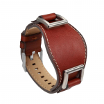 Lehmanaha rihm Fossil JR1157 jaoks Kellarihm 24mm Meeste Kellarihm K&otilde;rge Kvaliteediga Nahast K&auml;ev&otilde;ru Retro Stiil Must Pruun 24mm