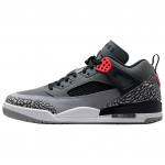 Jordan Spizike Breathable Low top Vintage Basketball Shoes Unisex Gray FQ1759-011 40