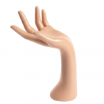 Elegantne 29cm Mannekeenik&auml;te K&auml;si 3 V&auml;rvi Realistlik Ehtede Vitriin PVC Vitriin