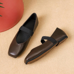 Naiste Vintage Lamedad Mary Jane Kingad Mood Uus Disain Vabaaja Hingavad Slip-on Lamedad V&auml;litingimustes Daamide Ruudukujulise Varbaga &Uuml;he Kingad 44