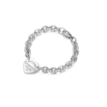 Tiffany & Co. S&uuml;damikujuline T&auml;helogo 925 H&otilde;bedast K&auml;ev&otilde;ru Naiste k&auml;ev&otilde;ru 60118040 19