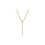 Swarovski kullatud Y-kujuline kaelakee Naiste kaelakee 5535779 Yellow,F
