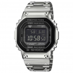 Casio 5000 Seeria 200M Veekindel P&auml;ikeseenergia Kvartsliikumine Roostevabast Terasest Rihmaga K&auml;ekell Unisex Kellad Must GMW-B5000BT-1 Black Dial