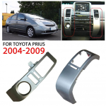2 Buah A/C Dash Ventilasi Udara trimmi &otilde;huventiili trimm Vahetage Toyota Priuse 2004 -2009 Plastik Perak + 3 elektriseadmed