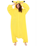 SAZAC Fliisist Kigurumi Pokemon Pikachu &Uuml;ks suurus sobib k&otilde;igile TMY-022 (T&auml;iskasvanu)