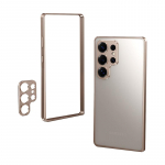Samsung Galaxy S23 S24 S25 Ultra Plus lennundusalumiiniumisulamist kaitserauaga telefoni&uuml;mbris metallraamiga objektiivikaitse p&otilde;rutuskindel kate For Galaxy S25 Ultra