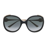 Gucci mugavad &otilde;hukese raamiga ebakorrap&auml;rased p&auml;ikeseprillid Naiste p&auml;ikeseprillid GG0226S007 Dust Bag+Eyeglass Case (Random Color),Gold,56
