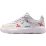Nike Air Force 1 Easy On LV8 3 Mugav istuvus Madalad laste rulaketsid Laste tossud Valge IO9732-100 33.5