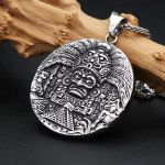 Retro Vintage Maiade Asteegi Ripats Kaelakee Kett Unisex Mehed Naised Moodne Gooti Amulett Talisman Ehted Peo Kingitus x1