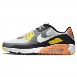 Nike Air Max 90 Golf Suitsuhall Must Oranž Unisex Tossud Hall-Udune Valge CU9978-012 35.5