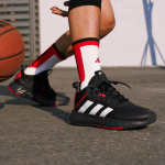 adidas Ownthegame Core Black Cloud White Carbon 43