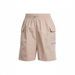 Adidas Originals Adicolor Cargo l&uuml;hikesed p&uuml;ksid kolme triibuga Naiste l&uuml;hikesed p&uuml;ksid Miracle-Grey Brown JH1074 L