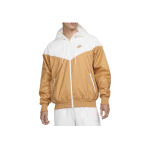 Nike Windrunner Logo Tikitud V&auml;rviplokk Mugav Spordihoodie Meeste jakid Linane DA0002-224 M beige