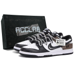 Nike Dunk Kulumiskindlad K&otilde;rgust Suurendavad Madalad Rula Kingad Unisex Must Pruun HF5441-100(Team1921--) 40