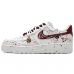Nike Air Force 1 Kulumiskindlad Madalad Lumelaua Kingad Unisex Valge Punane CW2288-111(Team1466-QD) 40