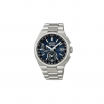 SEIKO Astron seeria veekindel 100m p&auml;ikeseenergia kvarts titaanist rihm meeste k&auml;ekell sinine sihverplaat SBXY065 sinine