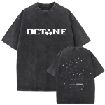 Vintage pestud Don Toliver Octane albumi merch T-s&auml;rk unisex naistele hiphopi suur &uuml;legabariidiline gooti T-s&auml;rk T-s&auml;rgid streetwear S black